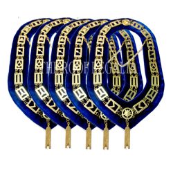 Blue Lodge Officer Chain Collar